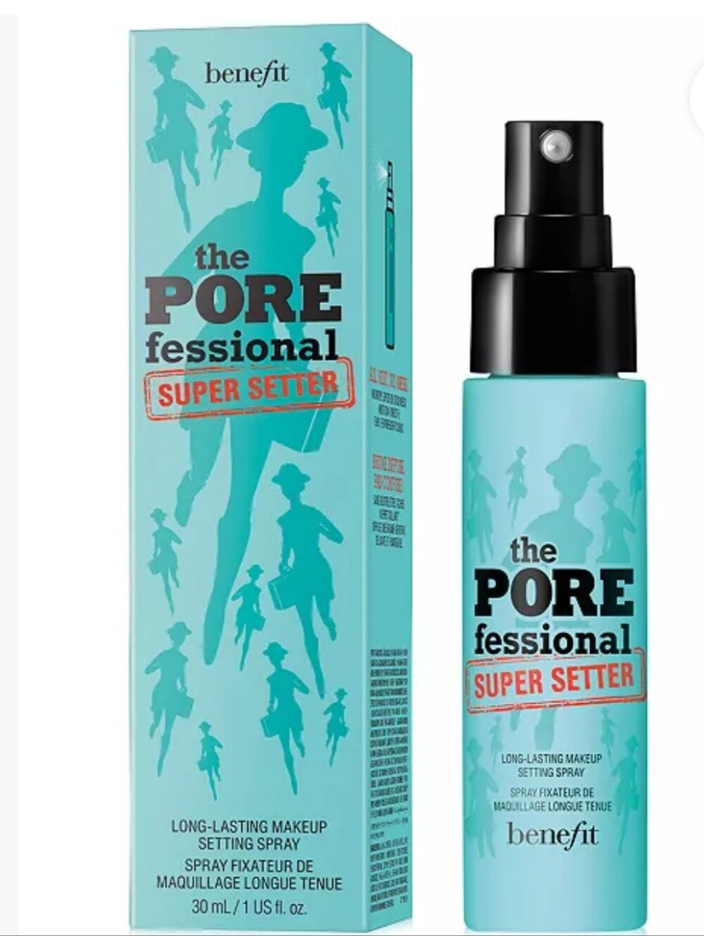 Benefit The POREfessional Super Setter Makeup Setting Spray, New 15ml 0.5oz Trav